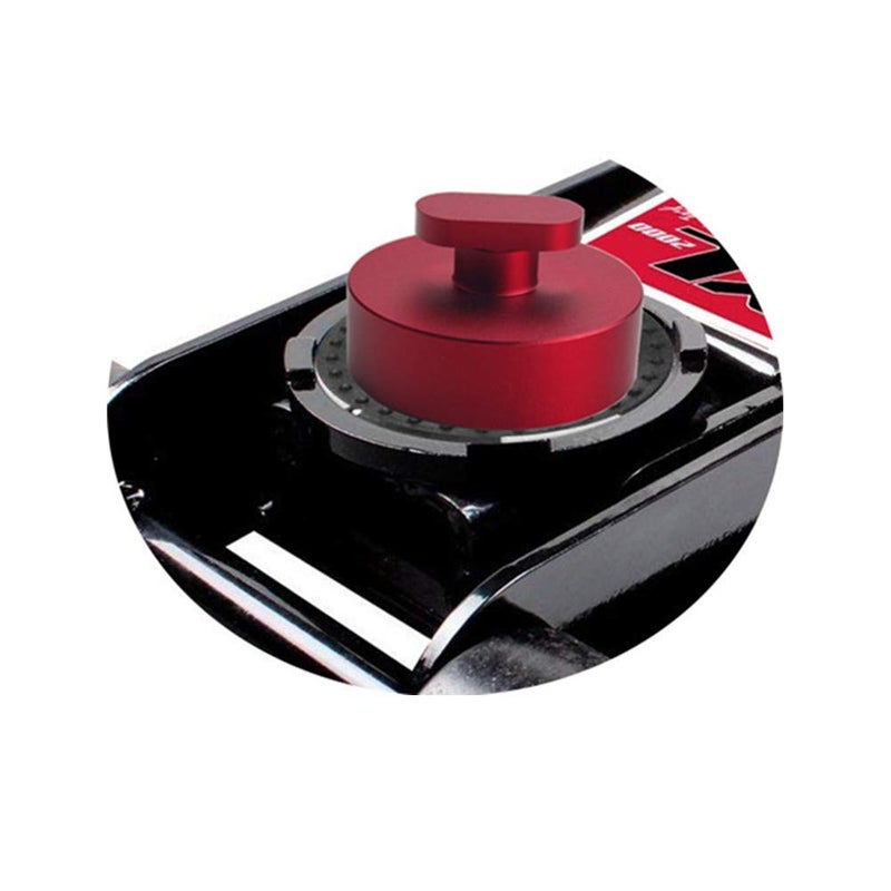 JGR C7 Jack Pad Jacking Lift Pad/Puck Jack Point Billet Aluminum For 2014+ C7 Stingray Z51 Z06 Red - Image 5